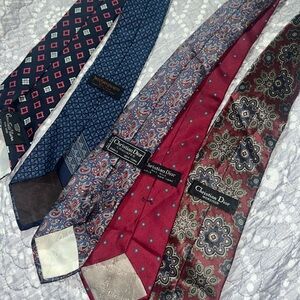 Christian Dior yves saint lauren countess wara ties